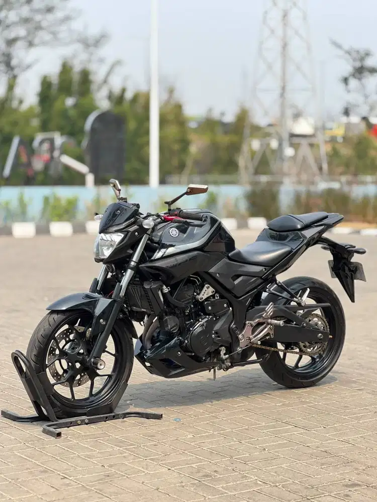 YAMAHA MT25 OLD BLACK 2019 KM 8K PAJAK PANJANG SIAP GAS JAUH