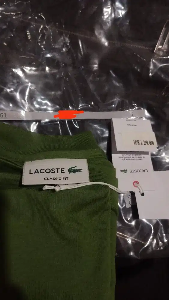 Jual kaos Lacoste Hijau