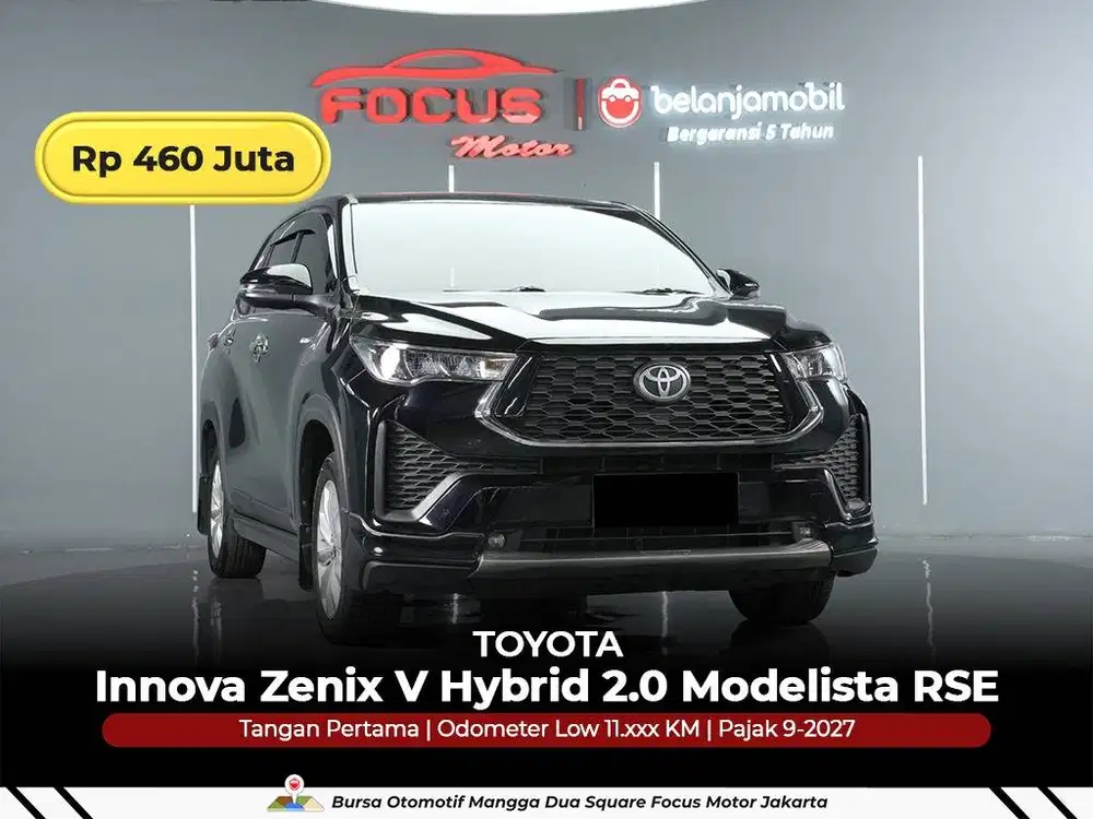 [ GARANSI 5TH KM 11RB ] TOYOTA ZENIX V HYBRID MODELISTA 2023/2024/2025
