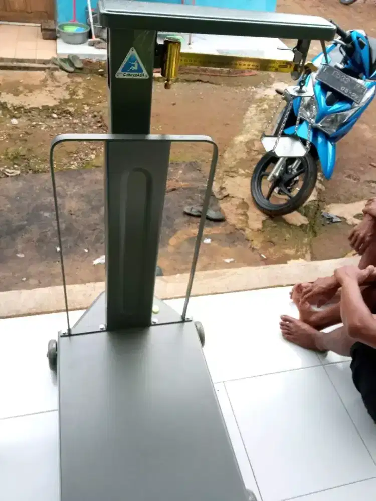 TIMBANGAN BATU CB 500KG 1 SET ANAK BATU