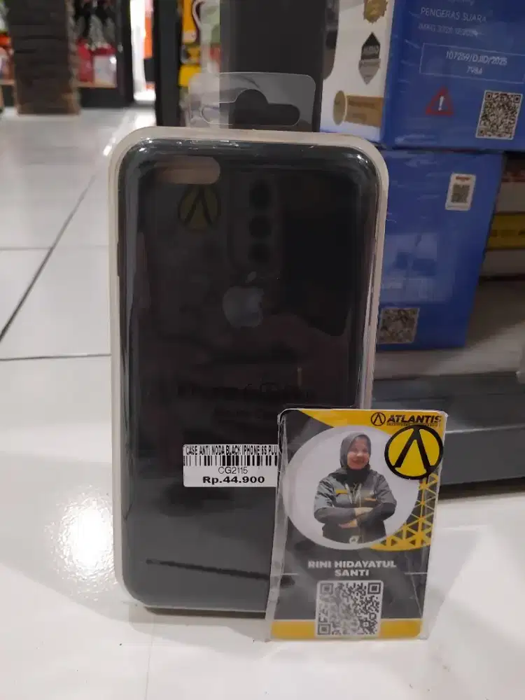 CASE ANTINODA BLACK IPHONE 6S PLUS | ATLANTIS DAHSYAT