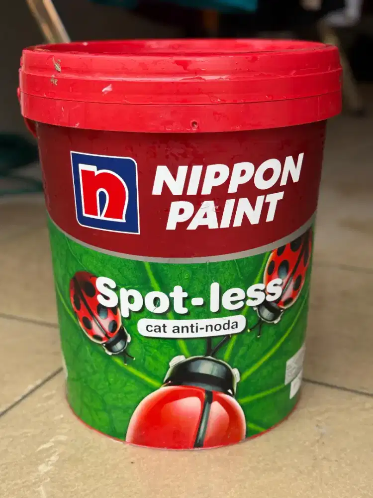 Cat Dinding Nippon Paint Spotless 20 Liter Warna Putih Pastel