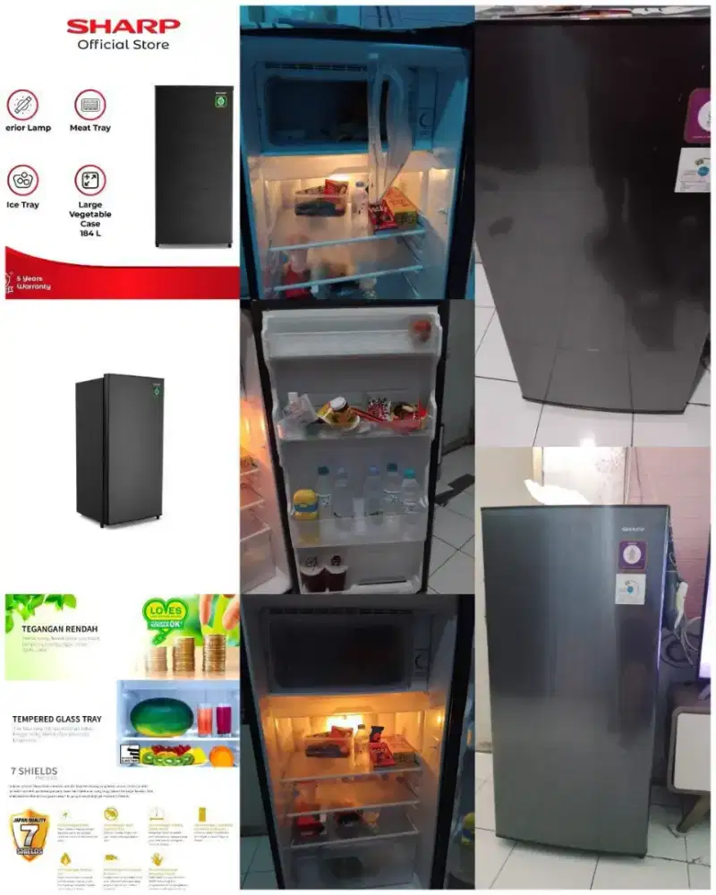 Kulkas Sharp 1 pintu