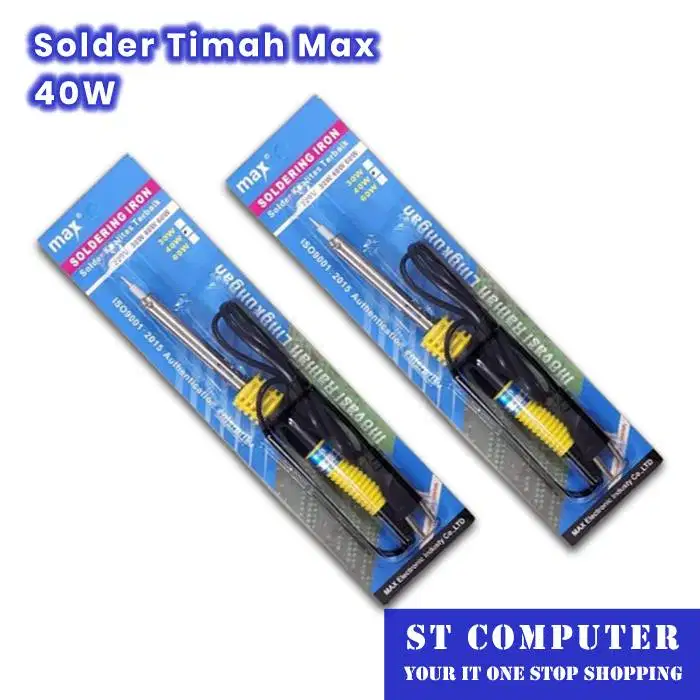 Solder Timah Max 40W Soldering Iron Berkualitas
