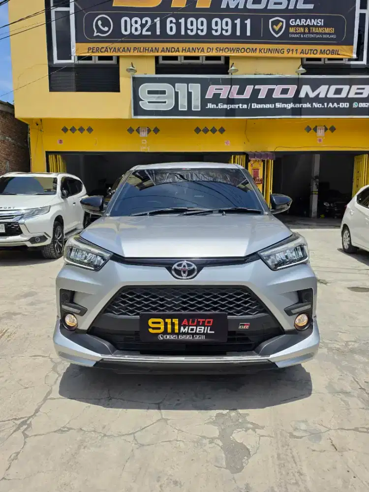 [ ODO 15 RIBUAN ] TOYOTA RAIZE 1.0 TURBO GR CVT TAHUN 2023 SILVER