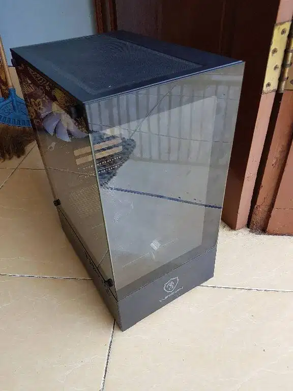 Casing Vurrion Glassify 5 Black MATX 3x fan