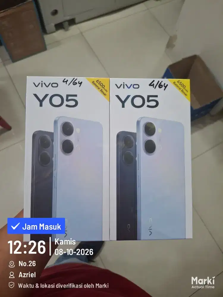 NEW VIVO Y05 SERIES. SEGEL GARANSI RESMI. PROMO OCTOVAST