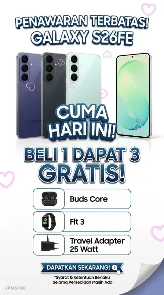 Promo menaril bisa cicilan ya