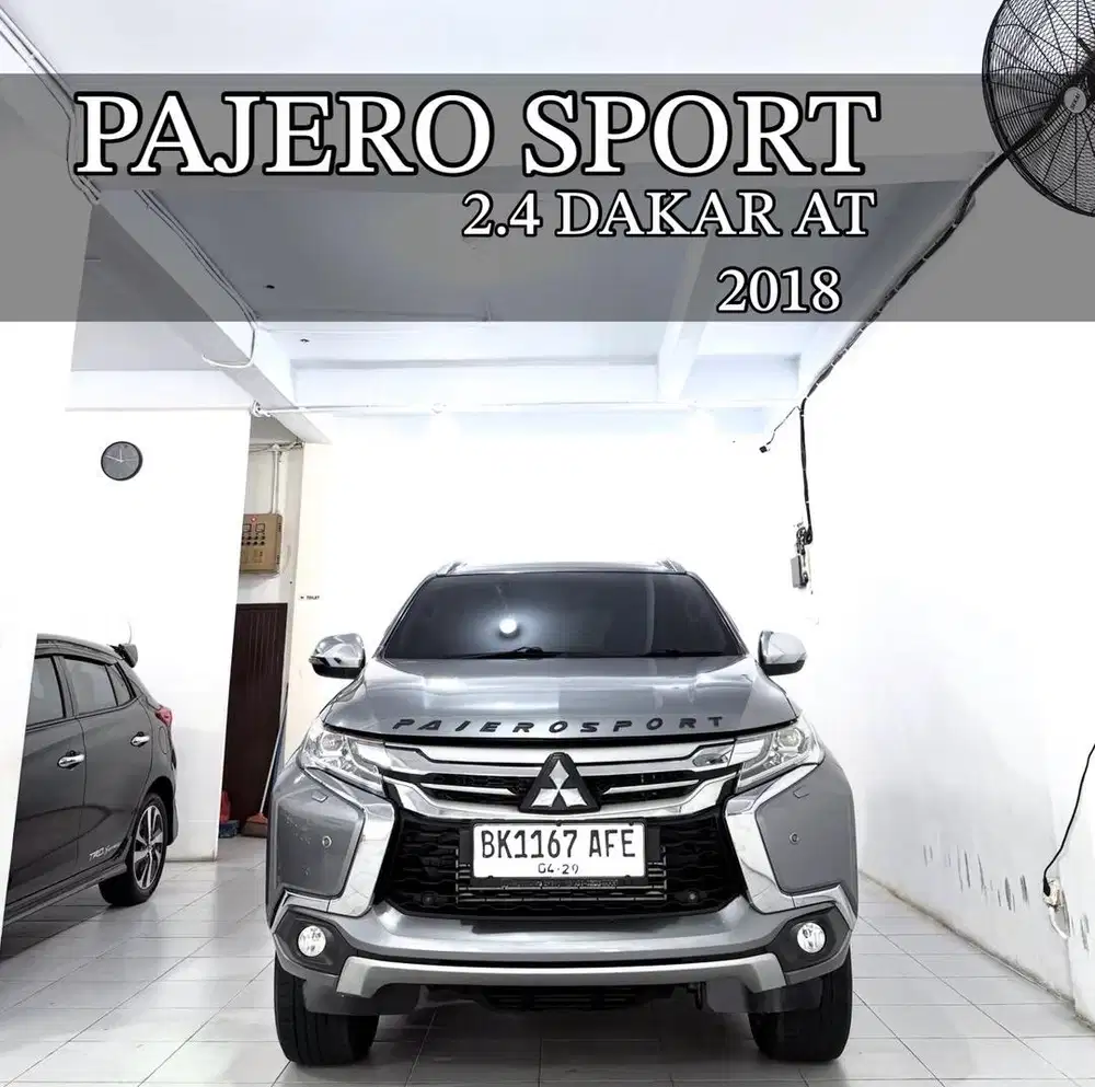 [ODO 45RB‼️] PAJERO SPORT 2.4 DAKAR AT MATIC 2018 pmk 2019 Fortuner