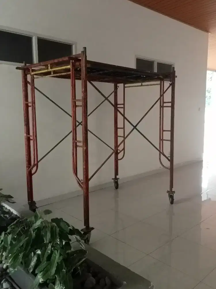 Scaffolding steger