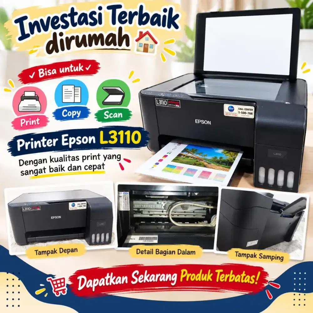 Printer EPSON L3110 PRINT SCAN & COPY