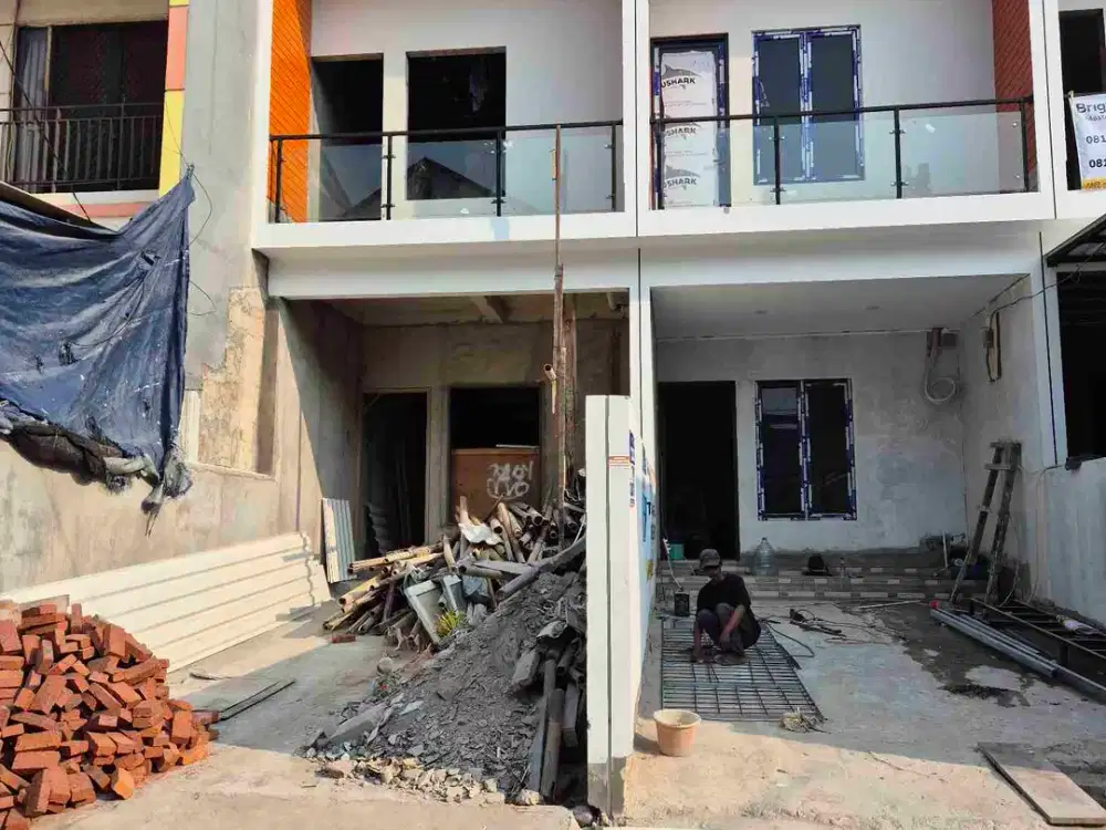 Rumah Baru 2 Lantai di Greenville Jakarta Barat 4x22 SHM 2,5 M