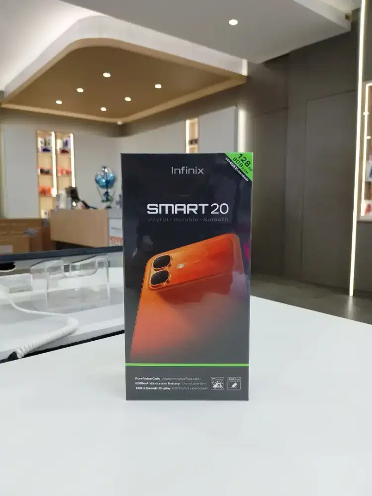 Infinix Smart 20 4+⁴/128 New Garansi Resmi Segel Box