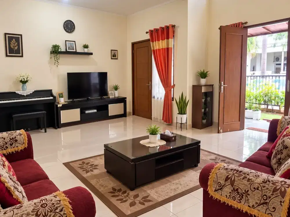 Rumah Cluster Aralia Rapih Luas 144m di Cluster Aralia Harapan Indah Bekasi