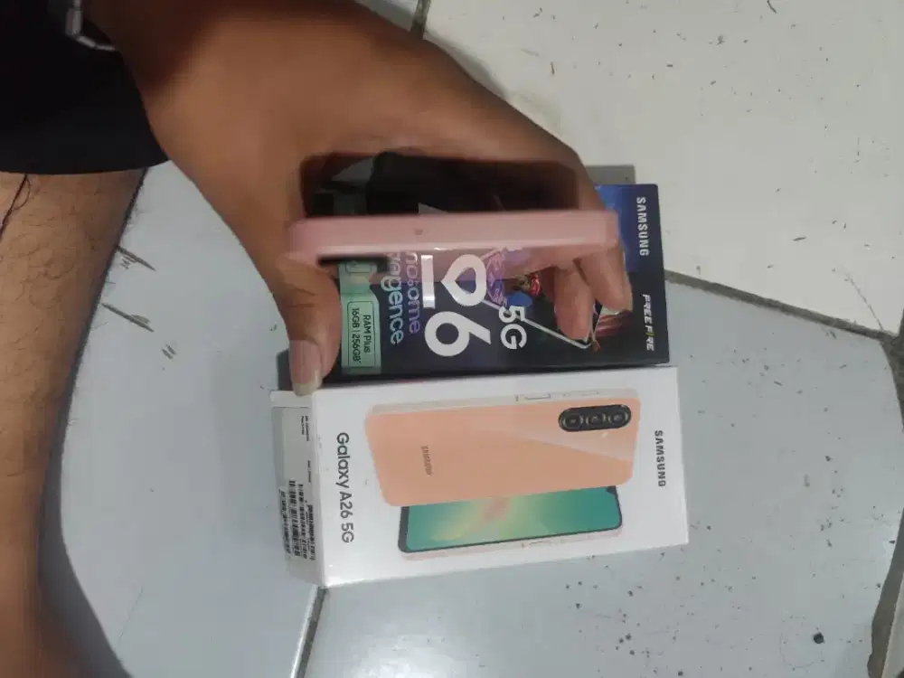 SAMSUNG A26 5G 8/256 FULLSET NO KENDALA. NFC 0N, 0,5 ON, KAMERA JERNIH