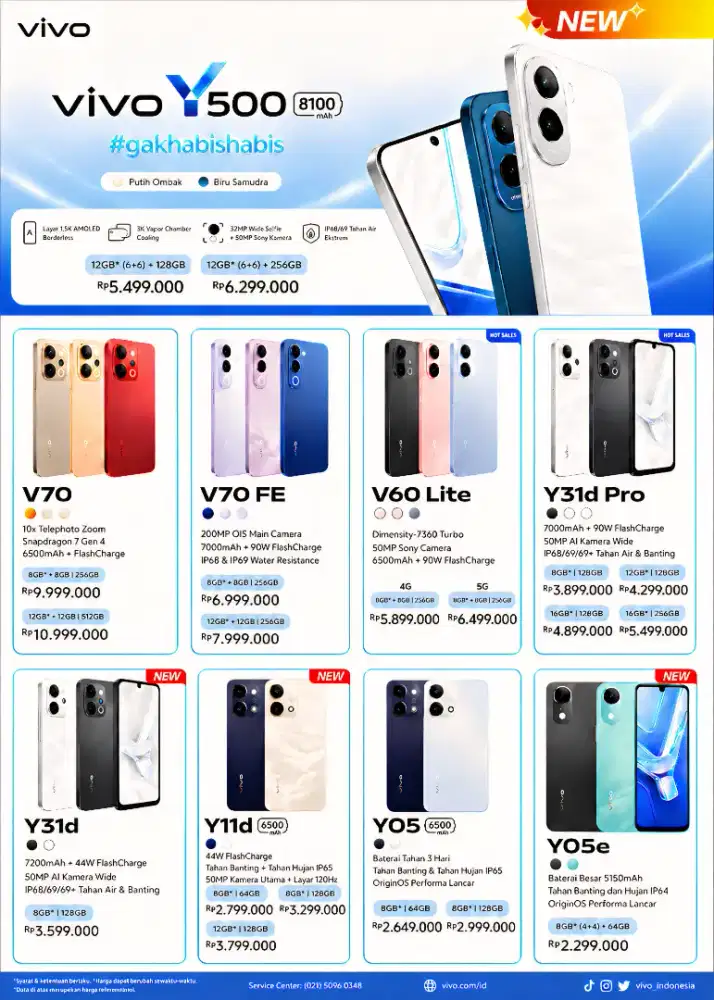 PROMO OCTOVAST VIVO. KREDIT HP MURAH TANPA RIBET. DP 0% BUNGA 0%