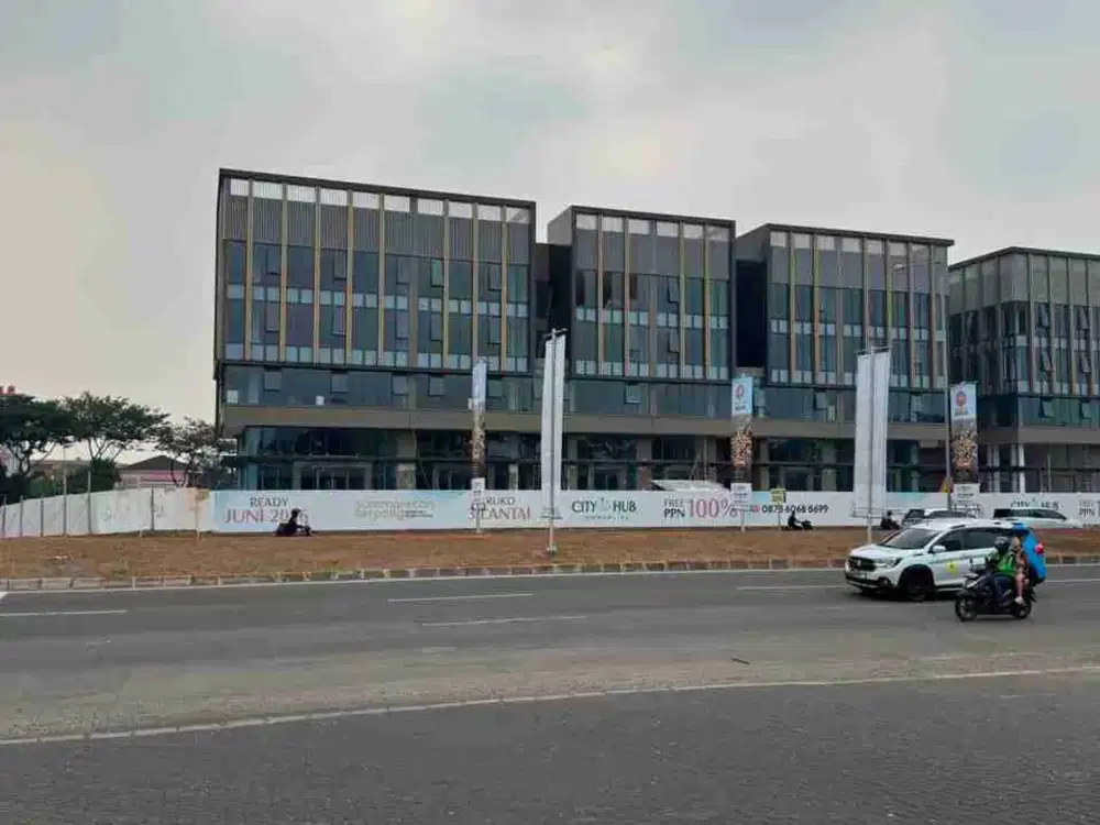 Dijual Ruko Menghadap Jalan, City Hub Commercial - Gading Serpong Tangerang