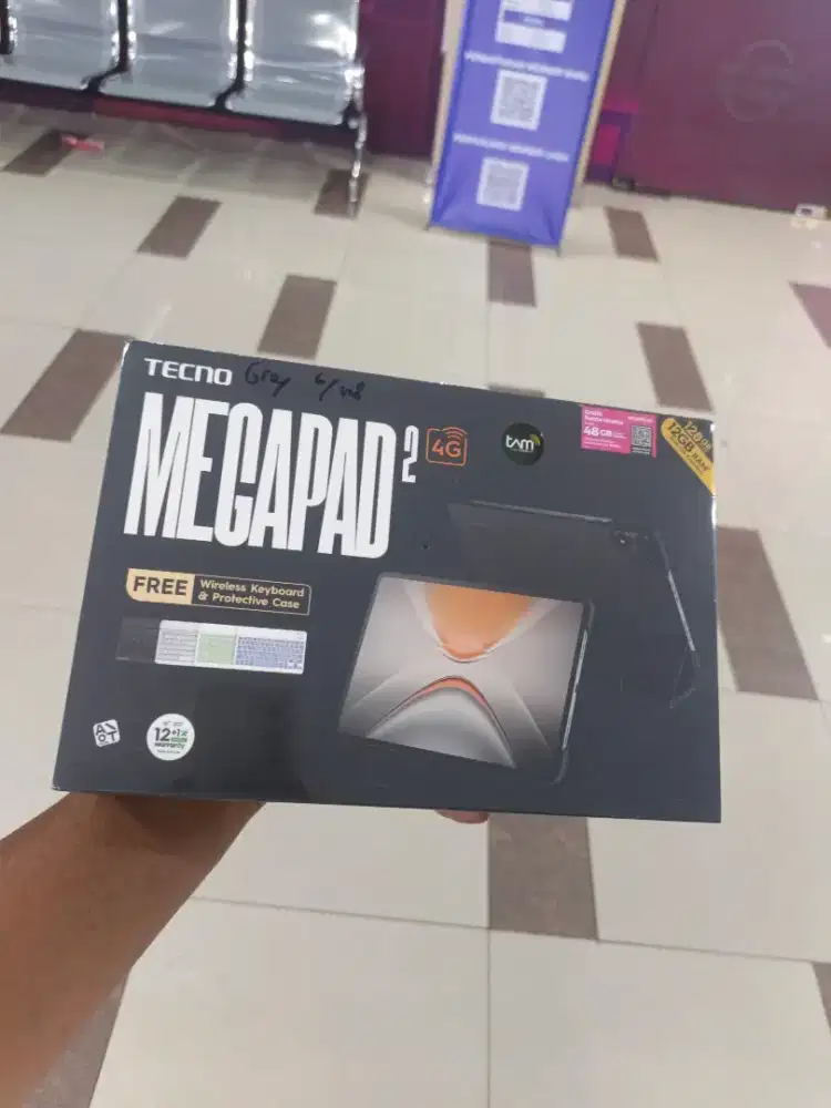 Tecno megapad 2 6/128