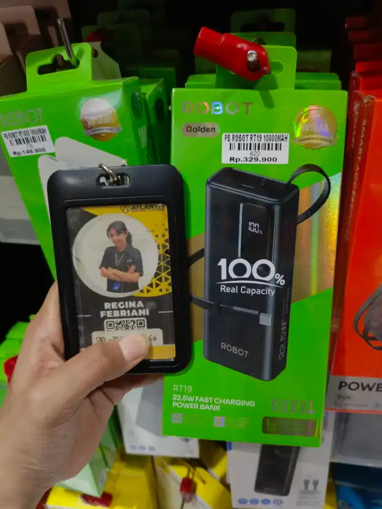 PB ROBOT RT19 10.000MAH  | ATLANTIS DAHSYAT