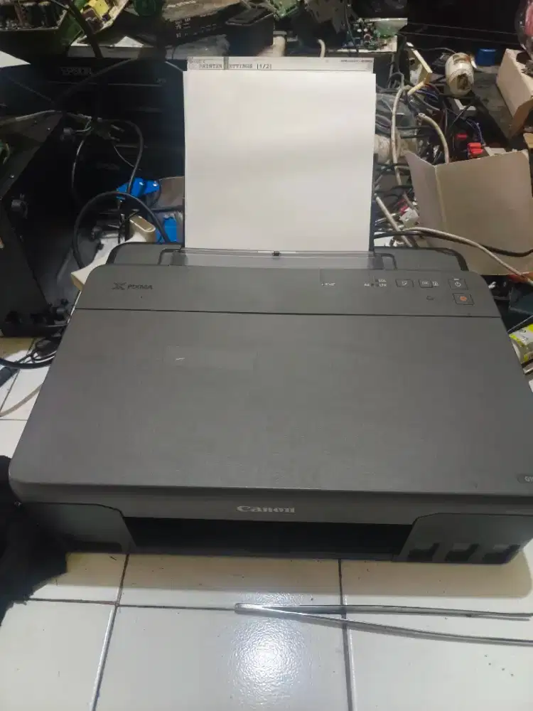 Printer canon g 1020 siap. Pake normal ga ada kendala