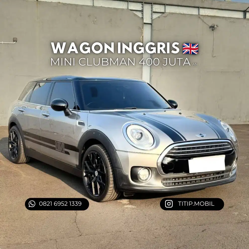 [CASH] MINI CLUBMAN COOPER 2016