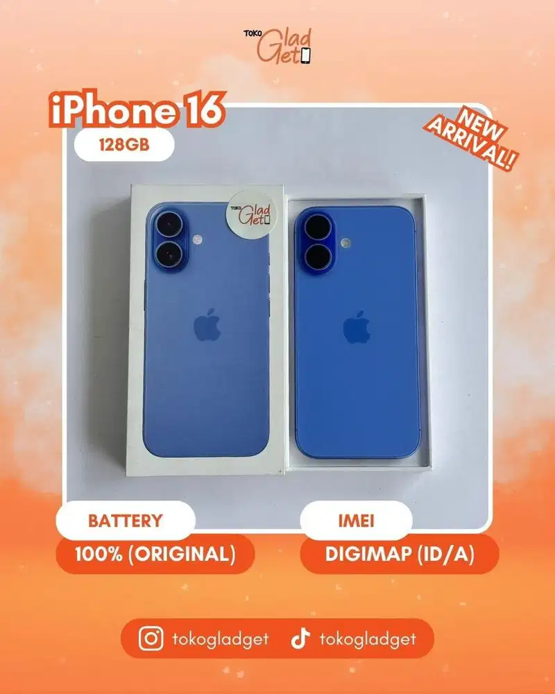 iPhone 16 Basic 128 Gb ex IBOX/DIGIMAP
