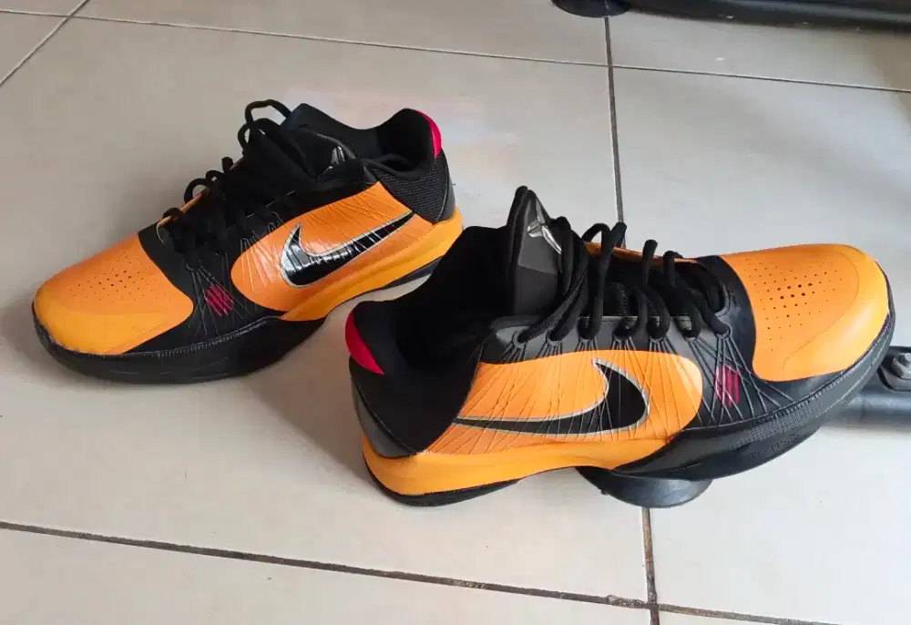 Sepatu Basket NIKE Kobe 5 Protro Bruce Lee Second Ukuran 43