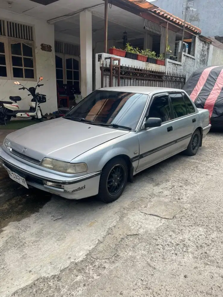 HONDA CIVIC WONDER LX MT 1990 SILVER
