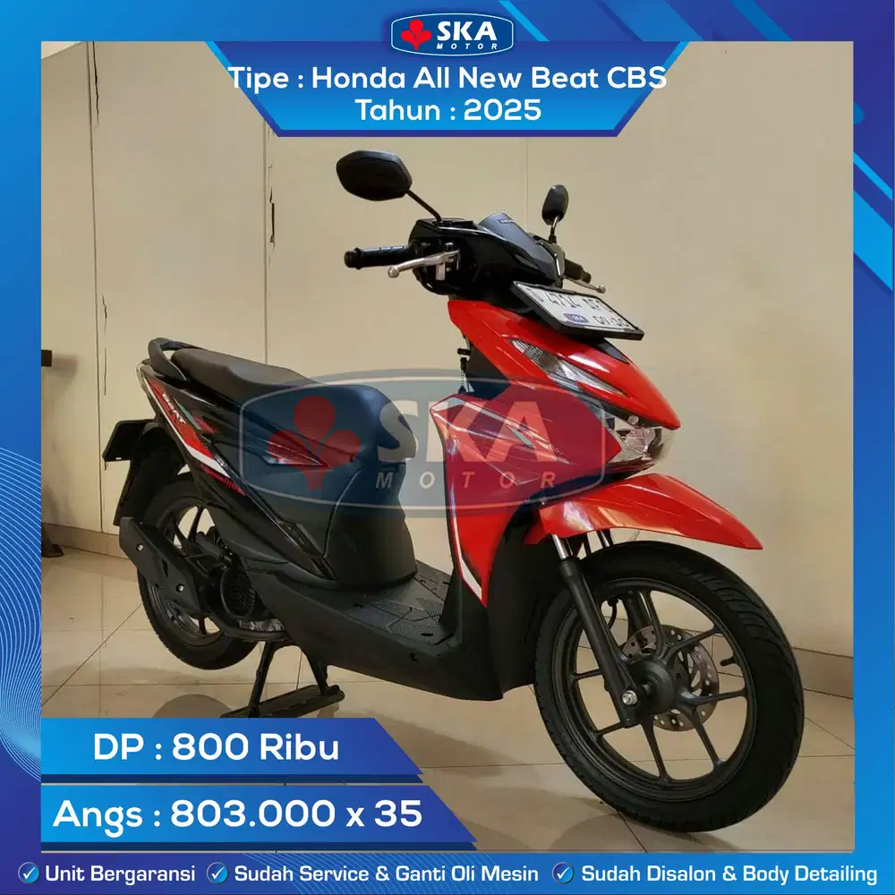 Honda All New Beat CBS Tahun 2025