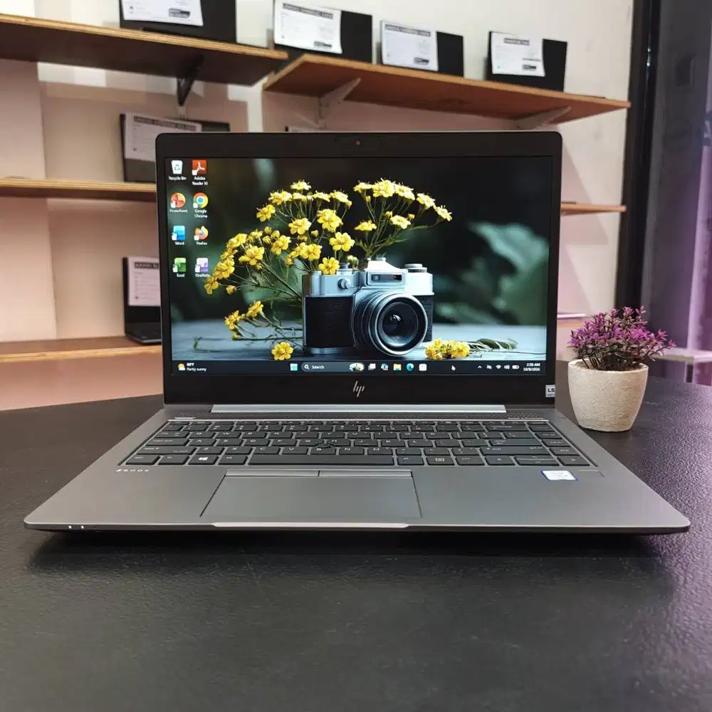 LAPTOP KERJA KULIAH MURAH//HP ZBOOK 14U-G6//RAM 8GB