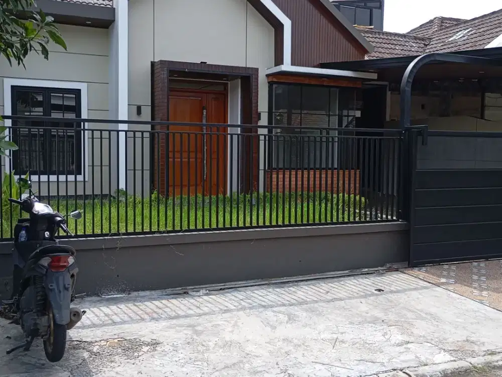 Rumah CAKEP 1 lantai luas 200 m2 NEW di KENCANA LOKA, BSD - Siap huni