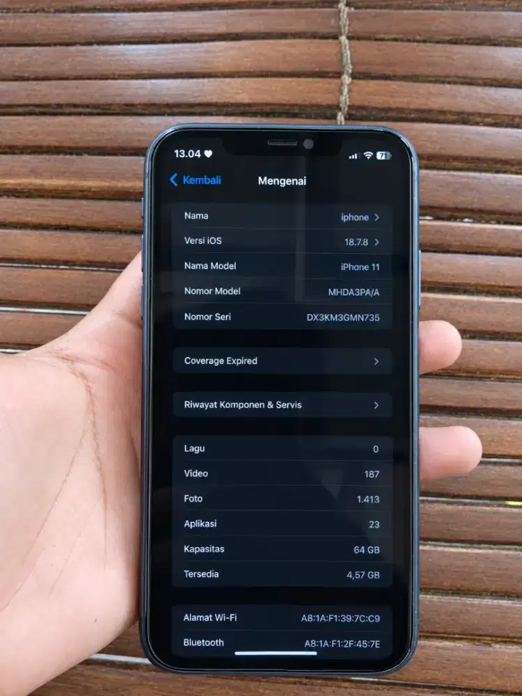 ip 11ibox 64gb fullset