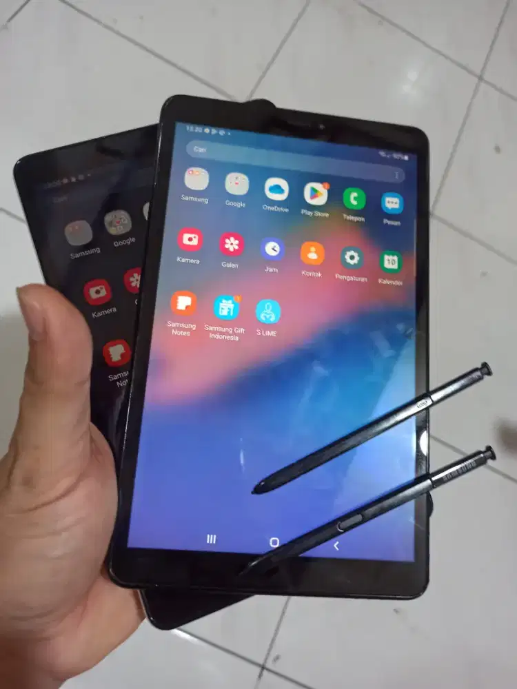 Samsung Tab S Pen 8inch 32Gb/Ram3Gb.4G+SIM bisa telpon Golden ponsel