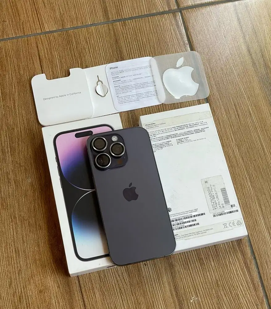 IPhone 14 Pro 128gb RESMI Fullset Ori