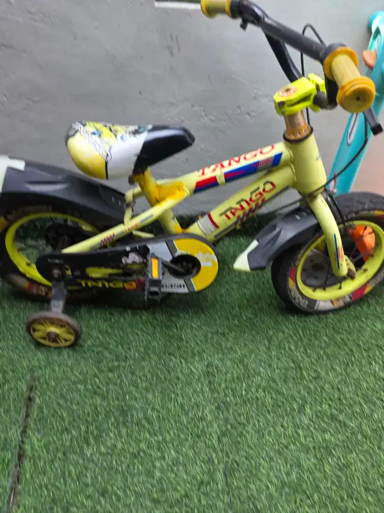 Sepeda anak murah aja msh normal rante copot benerin aja