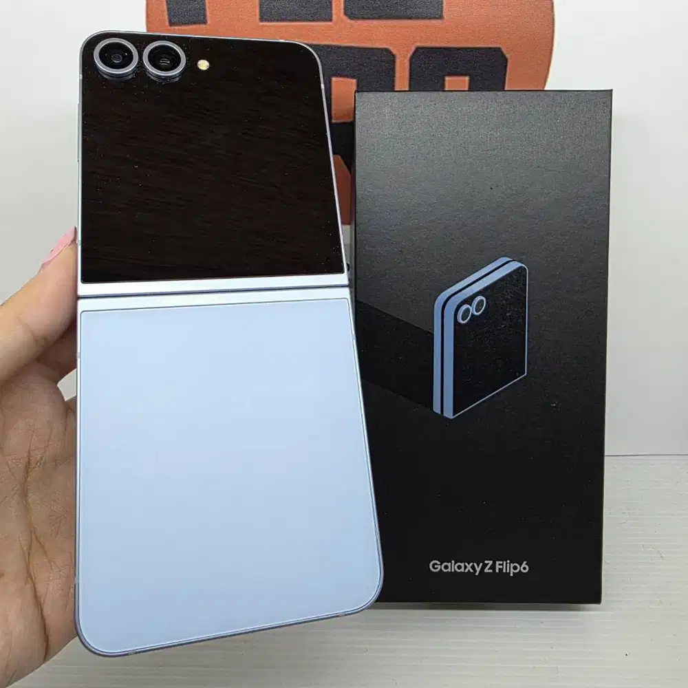 Samsung Z Flip 6 12/256GB BLUE FULLSET Mulus No Minus