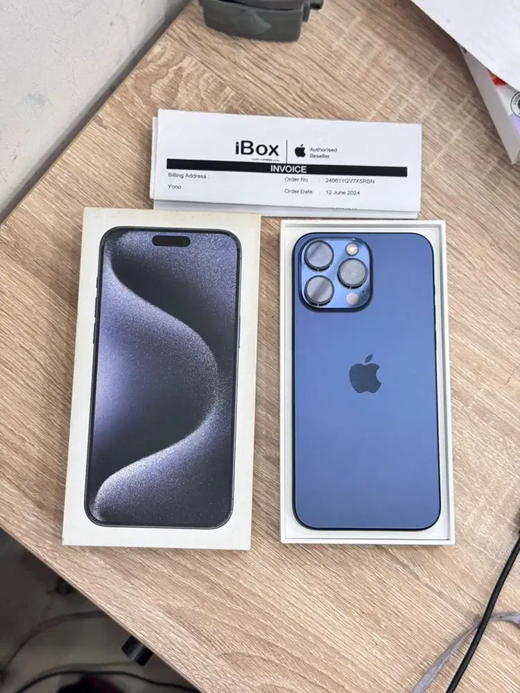IPHONE 15 PROMAX 1TB BLUE IBOX