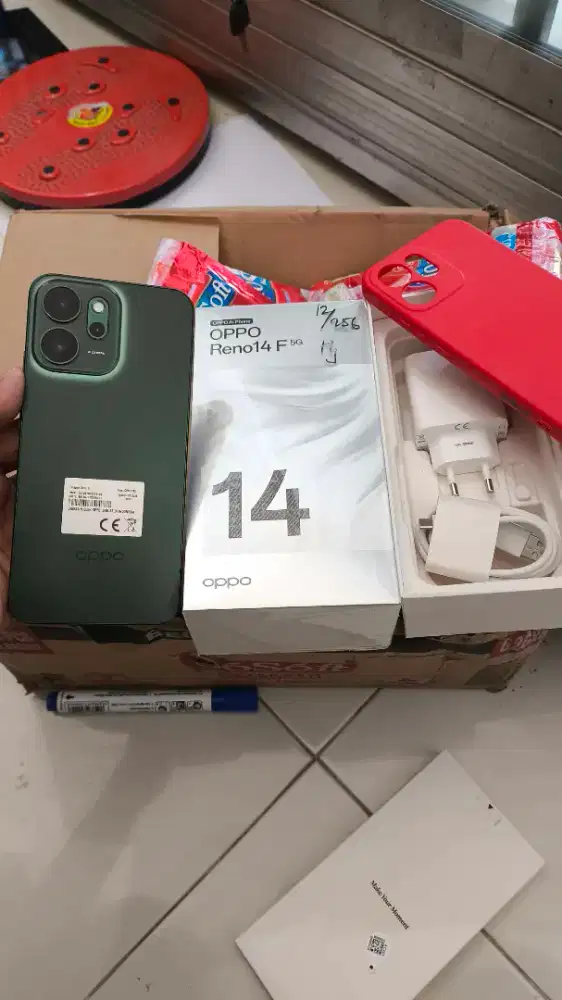 Oppo Reno 14f Fullset Mulus