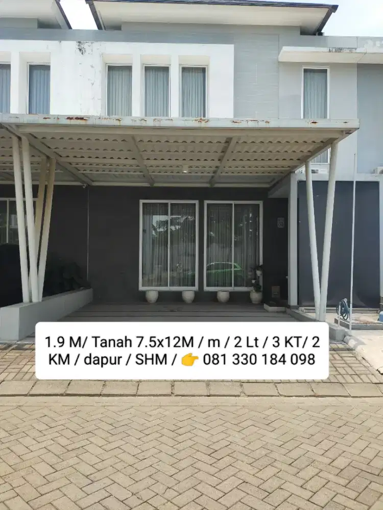 LANGKA CITRA GARDEN ORCHARD Rumah Dijual