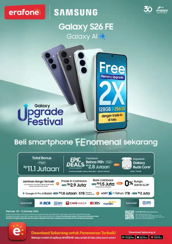 SAMSUNG GALAXY S26 FE PROMO WEEKEND