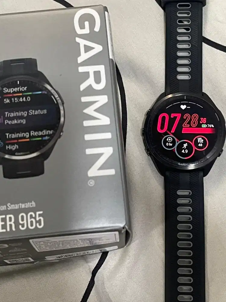 Garmin fr 965 seminggu pakai free screen guard