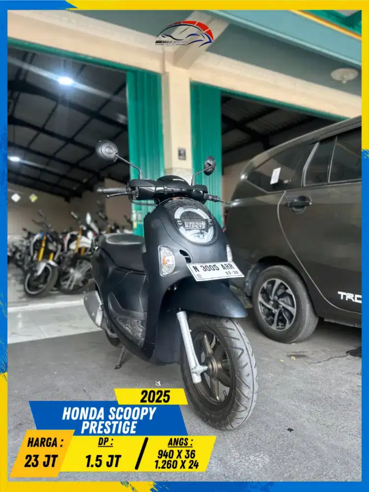 HONDA SCOOPY PRESTIGE 2025 NEGO TIPIS BOLOH HIKMAH MOTOR KEPUH MALANG