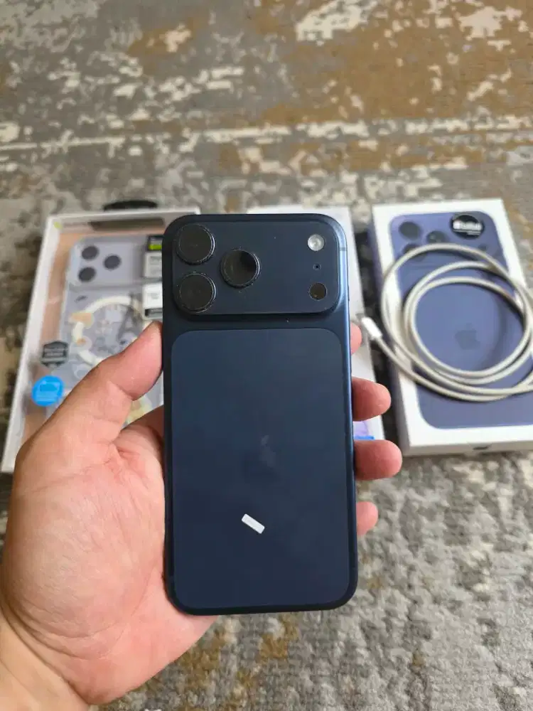 Iphone 17 Pro Max 256GB Deep Blue Resmi Fullset