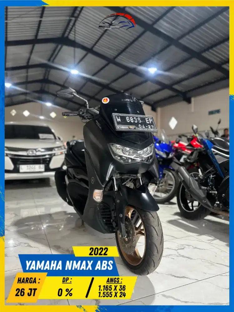 YAMAHA NMAX ABS 2022 PLAT W GERCEP LURR HIKMAH MOTOR KEPUH MALANG