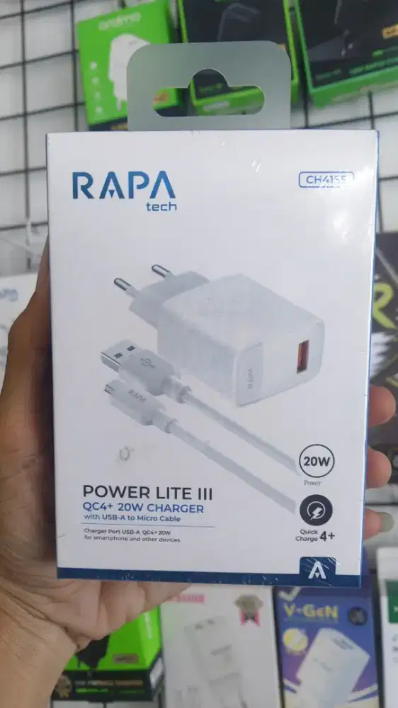 TRAVEL CHARGER MICRO RAPA TECH POWER LITE III