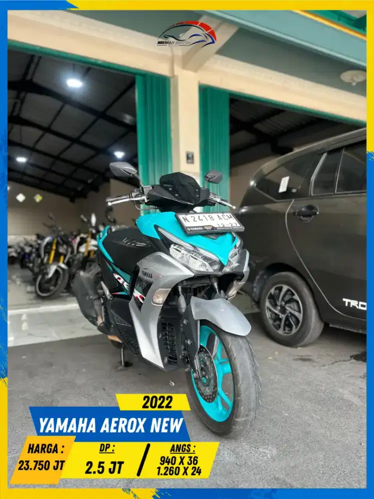 YAMAHA AEROX NEW 2022 GASS POLL BOSSKU HIKMAH MOTOR KEPUH MALANG