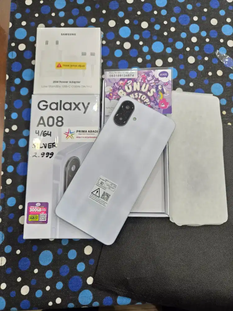(PROMO) SAMSUNG GALAXY A08 128GB KREDIT SYARAT KTP  SAJA