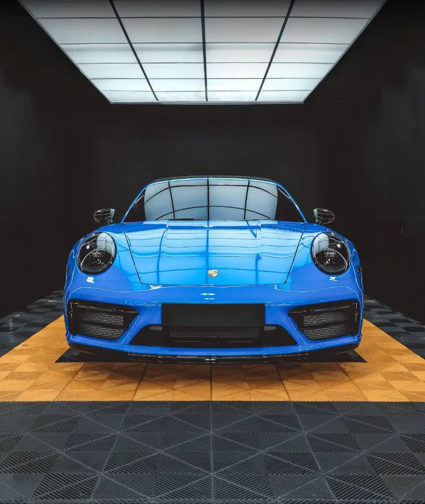 PORSCHE 911 TARGA 4 GTS 2024 Shark Blue Convertible Top Black ISTIMEWA