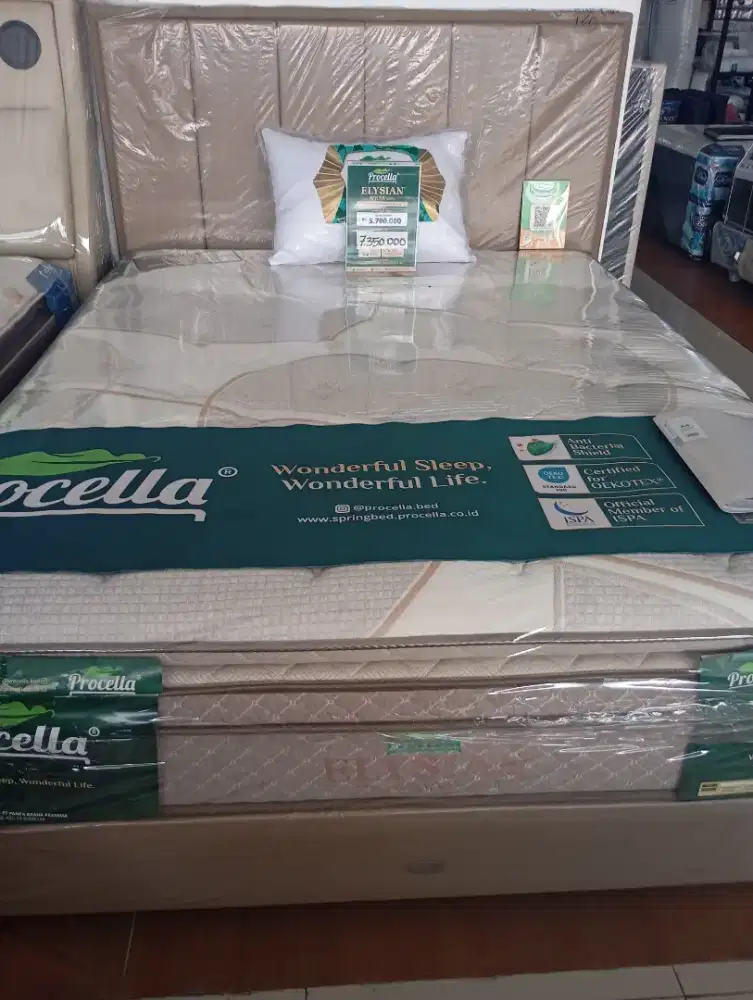 Kredit springbed PROCELLA tanpa DP , bayar mulai bulan depan