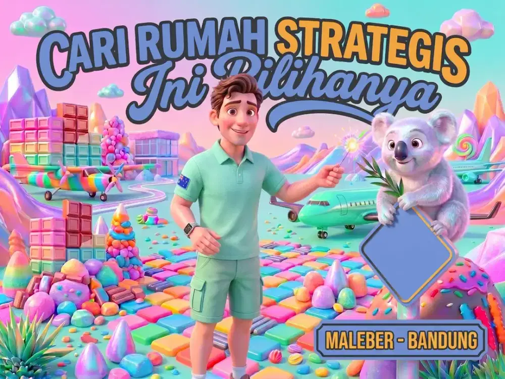 JUAL RUMAH DI MALEBER, GARUDA, DADALI, BANDUNG KOTA.